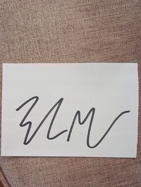 Elon Musk Autograph